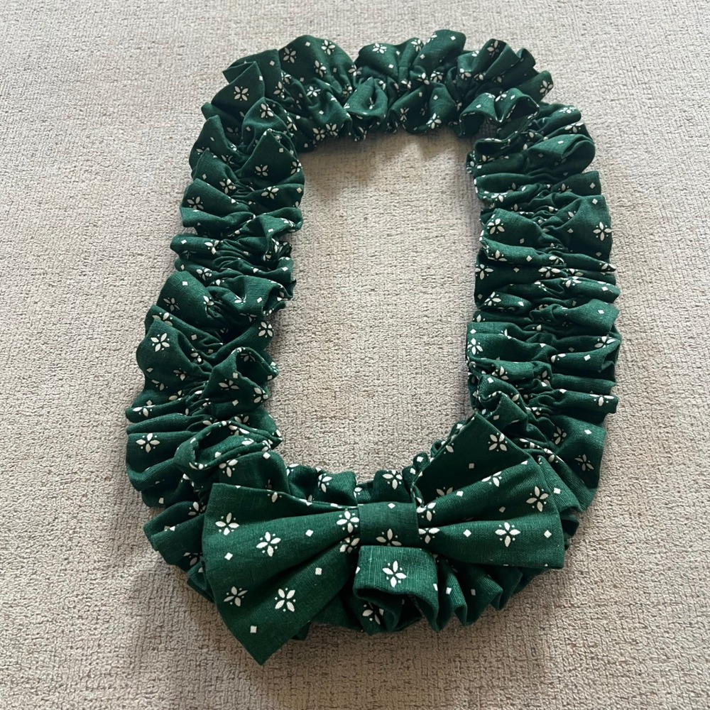 Longaberger Vintage Basket Garter Large Heritage Green Original Pattern‎